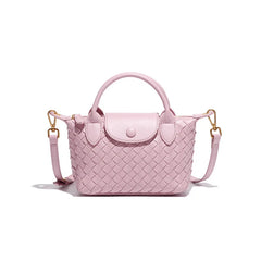 Women Woven Shoulder Bag | Small Dumpling Bag | Bucket Bag | Crossbody Bag | Lunch Box Bag