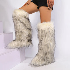 Women Over-The-Knee Boots | High Boots | Winter | Fur Snow Boots | Warm Boots | Non-Slip