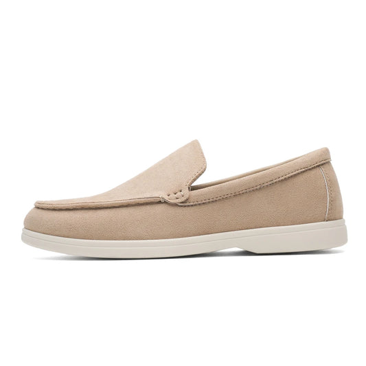 Men Summer Casual Shoes | Suede Leather Loafers | Moccasins | Driving Shoes | British Style Slip-on Shoes