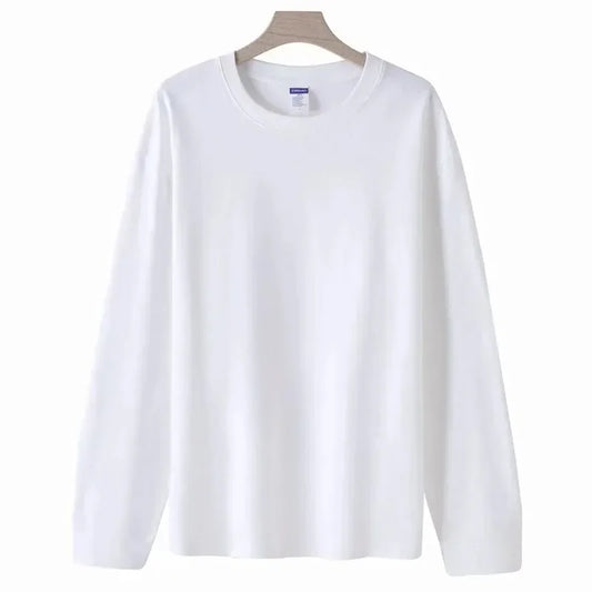 Men Casual Cotton Long Sleeve Shirt | Classic Loose Fit