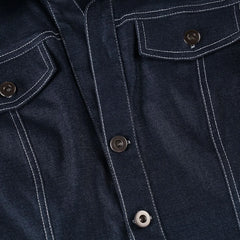 Women Retro High Waisted Top | Denim Top | Y2k