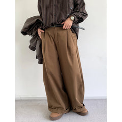 Men Wide Leg Pants | High Waist | Straight | Loose | Casual Pants