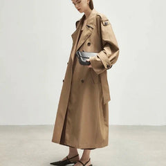 Women Oversized Trench Coat | Loose Casual Overcoat | Spring | Autumn