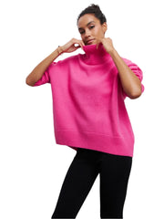 Women Oversized Thick Turtleneck Sweater