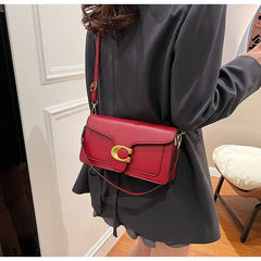 Women Leather Shoulder Bag | Underarm Bag | Crossbody Bag | Square Bag