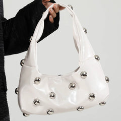 Women Rivet Handbag