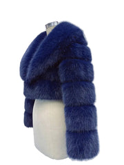 Women Fluffy Cropped Fur Coat | Winter Street Style Fur Jacket