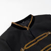 Women Napoleon Jacket | Elegant Office Short Coat | Stand Collar | Spring Jacket | Military Jacket