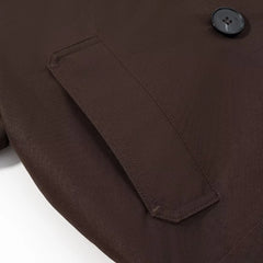 Women Cropped Trench Coat | Long Sleeve | Casual Classic