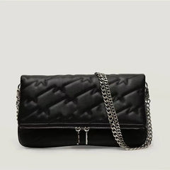 Women Crossbody Bag | Shoulder Bag | Envelope Bag | Wing Chain Bag | Leather