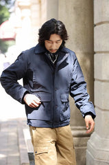 Unisex Warm Fleece Jacket | Thickened Flight Suit | Windbreaker | Outdoor Cotton Coat