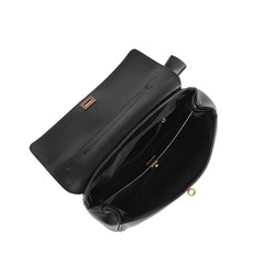 Women French Handbag | Luxury Shoulder Bag | Large Capacity Metal Buckle Tote Bag