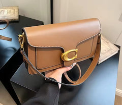 Women Leather Shoulder Bag | Underarm Bag | Crossbody Bag | Square Bag