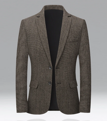 Blazer Men British Style | Casual Suit Fitted