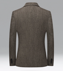 Blazer Men British Style | Casual Suit Fitted