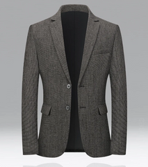 Blazer Men British Style | Casual Suit Fitted