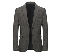 Blazer Men British Style | Casual Suit Fitted