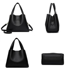 Women Soft Leather Handbags | Shoulder Crossbody Tote Bag