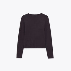 Women Slim Lace Knit Cardigan | Spring | Elegant V-Neck | Long Sleeve | Knitted Sweater