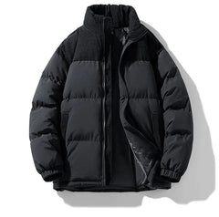 Unisex Padded Puffer Jacket | Cotton-Padded | Warm | Parka | Thick
