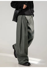 Men Dress Pants | Casual | Flare Trousers | Draped | Straight