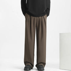 Men Naples Suit Pants | Casual Retro Trousers | Light