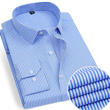 Men’s Classic Long Sleeves Stripe Shirt