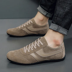 Men Casual Suede Sneakers | Comfortable | Non-Slip | Running Shoes | Breathable | Lightweight | Slip-On