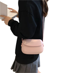 Women Small Shell Leather Crossbody Bag | Messenger Bag