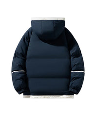 Unisex Thick Hooded Puffer Jacket | Windbreaker Jacket | Warm Parka Winter Jacket