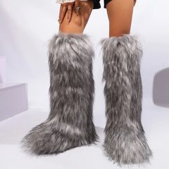 Women Over-The-Knee Boots | High Boots | Winter | Fur Snow Boots | Warm Boots | Non-Slip