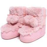 Women Warm Fur Ankle Snow Boots | Ski Boots | Winter Boots