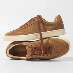 Men Leather Sneakers | Casual Shoes | Sports | Non-Slip Trainers