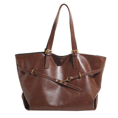 Women Tote Bag | Retro Leather Shoulder Handbag | Y2K Handbag