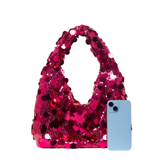 Luxury Women Shoulder Bag | Sequin Bag | Party Bag