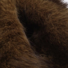 Women Winter Fur Jacket | Long Sleeves | Double-Sided | Thick | Warm Coat | Reversible Jacket