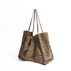 Women Large Leopard Tote Bag