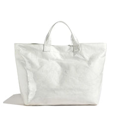 Women PVC Tote Bag | Minimalist Large Capacity Top Handle Bag | Commuter Bag