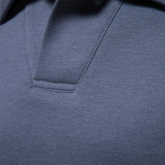 Men's Full Sleeves Polo Shirt | Luxury Golf Polo Shirt | Turn Down Collar