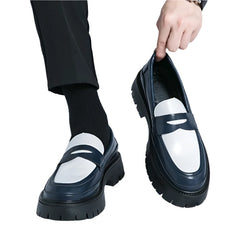Men Handmade Leather Shoes | Men Platform Loafers | Moccasin