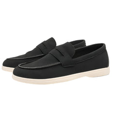 Men Summer Suede Loafers | Breathable Flats | Driving Shoes