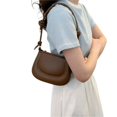 Women Leather Small Underarm Shoulder Bag
