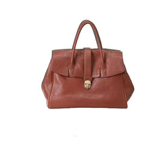 Women Large Capacity Leather Retro Handbag