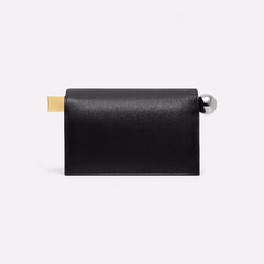 Women Leather Rolled-Up Clutch Bag | Versatile | Folding Clutch | Chain Single-Shoulder Bag | Crossbody Bag
