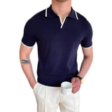 Classic Men’s Golf Polo Cotton Shirt