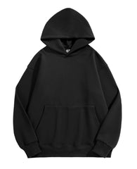 Unisex Warm Casual Hoodie | Heavy Cotton Sweatshirt | Velvet Hooded Polar Fleece Pullover