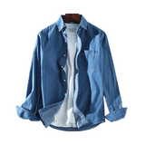 Men Denim Shirt | Long Sleeve Shirt