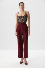 Women Lace See-Through Tank Top | Slim | Cropped Top | Printed Vest